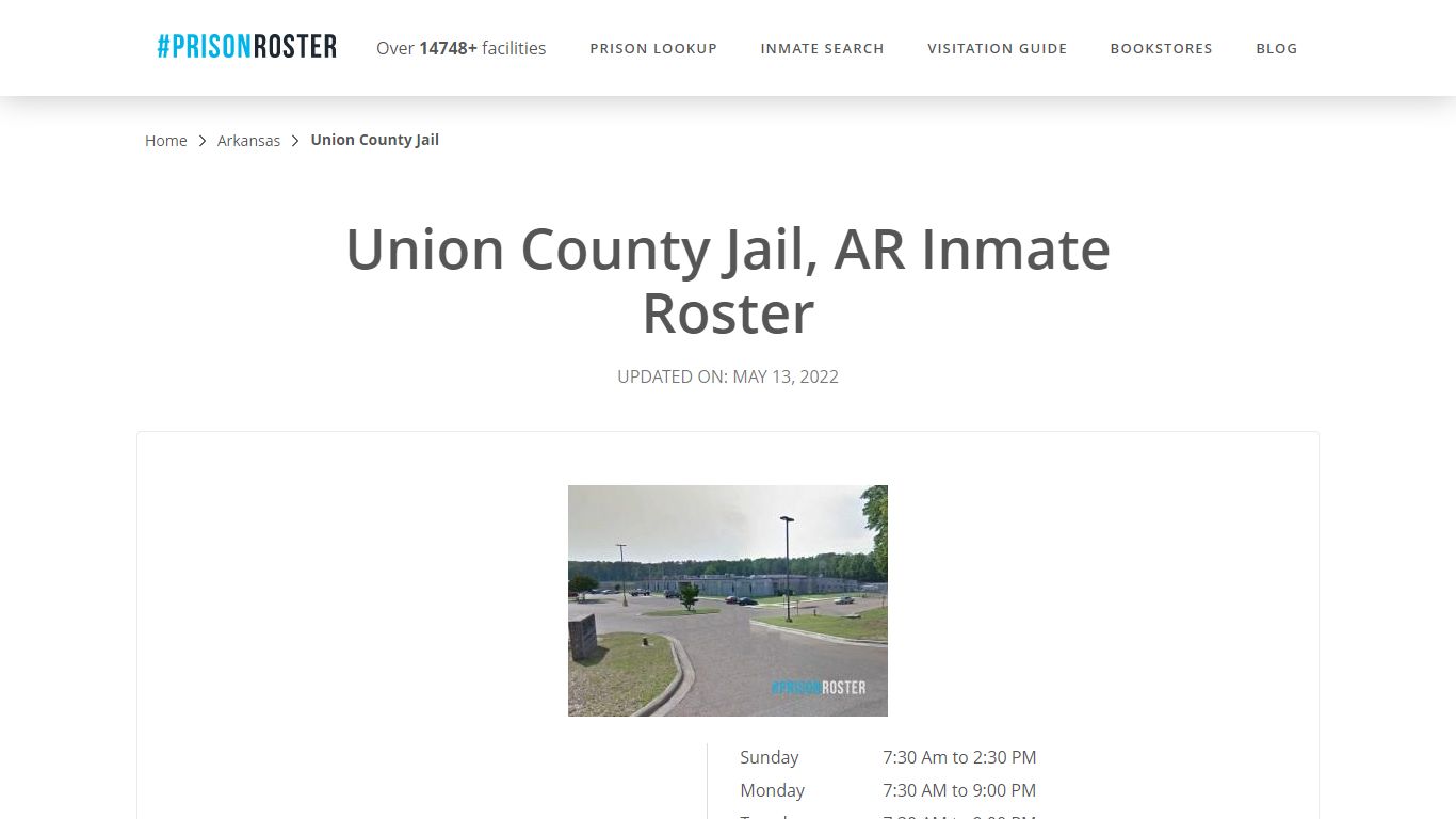 Union County Jail, AR Inmate Roster
